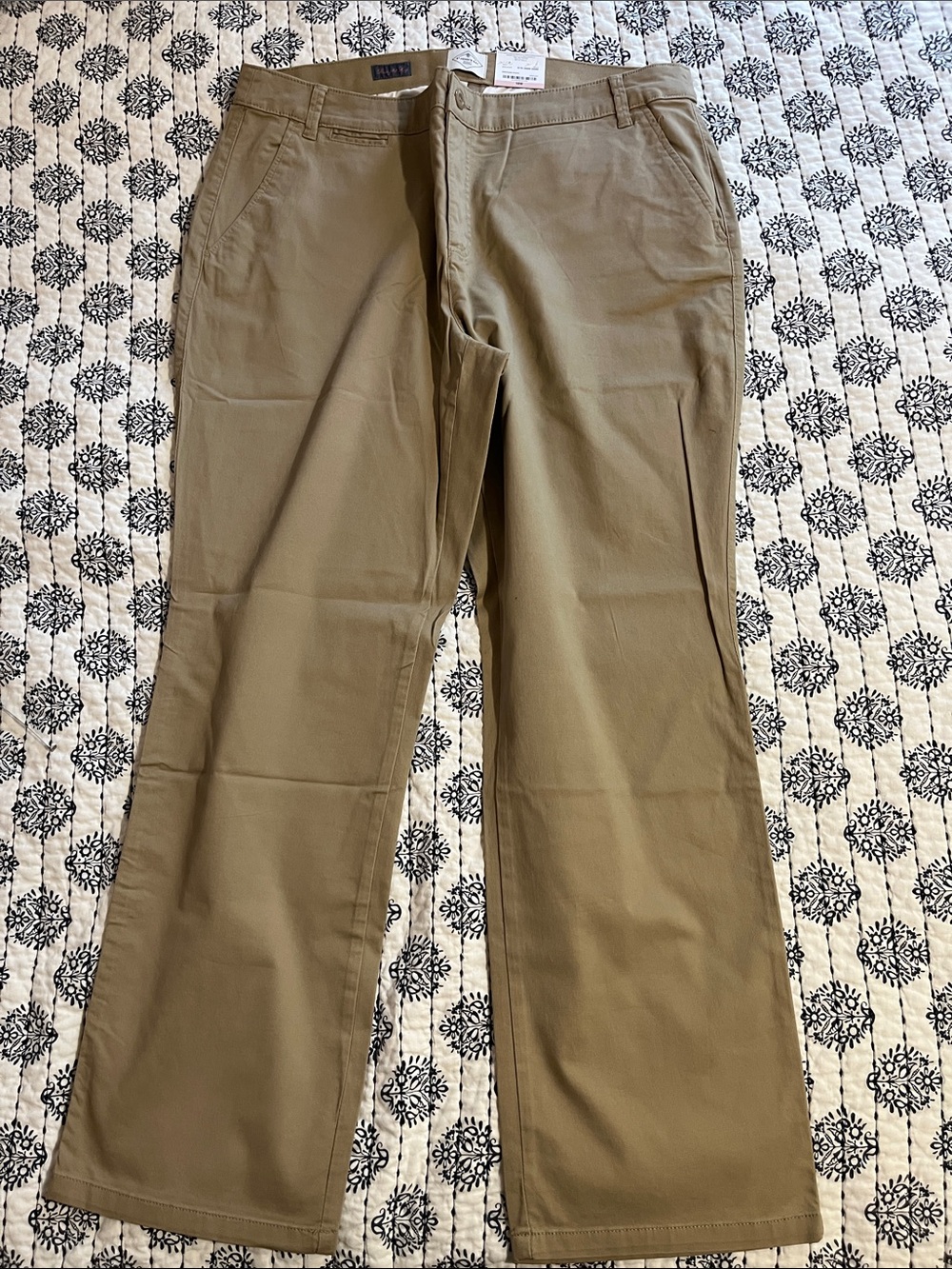 St. John's Bay womens Chino Pants in Tan